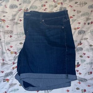 Plus size Jean shorts